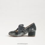 jp Sam Edelman 子供たち テディブロックヒール メリージェーン スモーキーブルー 4NFV0P933 履物 - Image 4