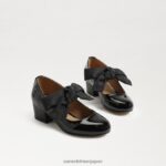 jp Sam Edelman 子供たち テディブロックヒール メリージェーン ブラックパテント 4NFV0P935 履物 - Image 7