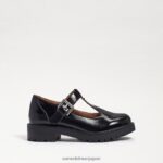jp Sam Edelman 子供たち テーラーラグソールローファー ブラックボックスレザー 4NFV0P927 履物 - Image 2