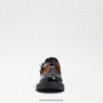 jp Sam Edelman 子供たち テーラーラグソールローファー ブラックボックスレザー 4NFV0P927 履物 - Image 3