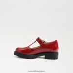 jp Sam Edelman 子供たち テーラーラグソールローファー 暗赤色 4NFV0P932 履物 - Image 4
