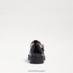 jp Sam Edelman 子供たち テーラーラグソールローファー ブラックボックスレザー 4NFV0P927 履物 - Image 5