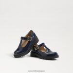 jp Sam Edelman 子供たち テーラーラグソールローファー 海軍 4NFV0P930 履物 - Image 7