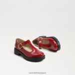 jp Sam Edelman 子供たち テーラーラグソールローファー 暗赤色 4NFV0P932 履物 - Image 7