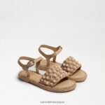 jp Sam Edelman 子供たち ヒイラギのサンダル ナチュラルリネン 4NFV0P1049 履物