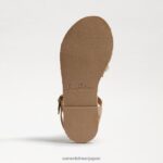jp Sam Edelman 子供たち ヒイラギのサンダル ナチュラルリネン 4NFV0P1049 履物 - Image 6