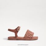 jp Sam Edelman 子供たち ヒイラギのサンダル ローズリネン 4NFV0P1050 履物 - Image 2