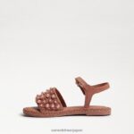 jp Sam Edelman 子供たち ヒイラギのサンダル ローズリネン 4NFV0P1050 履物 - Image 4