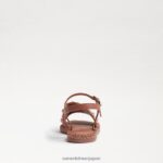jp Sam Edelman 子供たち ヒイラギのサンダル ローズリネン 4NFV0P1050 履物 - Image 5