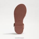 jp Sam Edelman 子供たち ヒイラギのサンダル ローズリネン 4NFV0P1050 履物 - Image 6