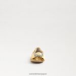 jp Sam Edelman 子供たち ファラ バレエ フラット サフランベルベット 4NFV0P1056 履物 - Image 3