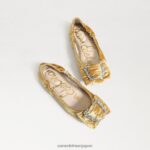 jp Sam Edelman 子供たち ファラ バレエ フラット サフランベルベット 4NFV0P1056 履物 - Image 7