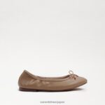 jp Sam Edelman 子供たち フェリシア バレエ フラット クラシックなヌードレザー 4NFV0P987 履物 - Image 2