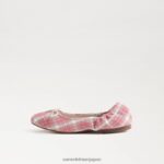 jp Sam Edelman 子供たち フェリシア バレエ フラット クリムゾンマルチ 4NFV0P990 履物 - Image 4