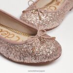 jp Sam Edelman 子供たち フェリシア バレエ フラット シャンパングリッター 4NFV0P981 履物 - Image 7