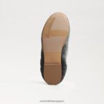 jp Sam Edelman 子供たち フェリシア バレエ フラット スモーキーブルーベルベット 4NFV0P982 履物 - Image 6