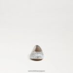 jp Sam Edelman 子供たち フェリシア バレエ フラット ソフトシルバー 4NFV0P997 履物 - Image 3