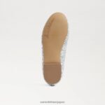 jp Sam Edelman 子供たち フェリシア バレエ フラット ソフトシルバー 4NFV0P997 履物 - Image 6