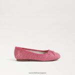 jp Sam Edelman 子供たち フェリシア バレエ フラット ピンクローズマルチ 4NFV0P995 履物 - Image 2