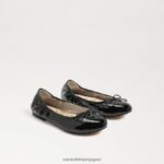 jp Sam Edelman 子供たち フェリシア バレエ フラット ブラックパテント 4NFV0P998 履物