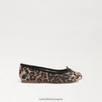 jp Sam Edelman 子供たち フェリシア バレエ フラット 砂 4NFV0P984 履物 - Image 2