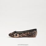 jp Sam Edelman 子供たち フェリシア バレエ フラット 砂 4NFV0P984 履物 - Image 4