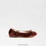jp Sam Edelman 子供たち フェリシア バレエ フラット 茶色 4NFV0P985 履物 - Image 2
