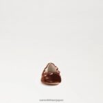 jp Sam Edelman 子供たち フェリシア バレエ フラット 茶色 4NFV0P985 履物 - Image 3