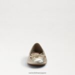 jp Sam Edelman 子供たち フェリシア バレエ フラット 金箔革 4NFV0P993 履物 - Image 3