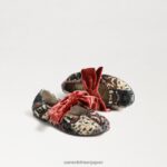 jp Sam Edelman 子供たち フェリシティ バレエ フラット アイボリー/オレンジ 4NFV0P1021 履物 - Image 7