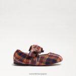 jp Sam Edelman 子供たち フェリシティ バレエ フラット 錆マルチ 4NFV0P1024 履物 - Image 2