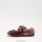 jp Sam Edelman 子供たち フェリシティ バレエ フラット 錆マルチ 4NFV0P1024 履物 - Image 4