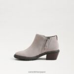 jp Sam Edelman 子供たち プライスアンクルブーツ パテスエード 4NFV0P1005 履物 - Image 4