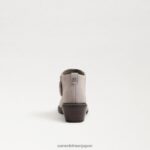 jp Sam Edelman 子供たち プライスアンクルブーツ パテスエード 4NFV0P1005 履物 - Image 5