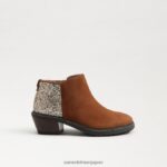 jp Sam Edelman 子供たち プライスアンクルブーツ フロンティアブラウン 4NFV0P1004 履物 - Image 2