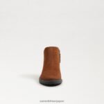 jp Sam Edelman 子供たち プライスアンクルブーツ フロンティアブラウン 4NFV0P1004 履物 - Image 3