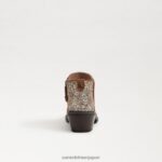 jp Sam Edelman 子供たち プライスアンクルブーツ フロンティアブラウン 4NFV0P1004 履物 - Image 5