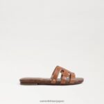 jp Sam Edelman 子供たち ベイスライドサンダル サドル 4NFV0P887 履物 - Image 2