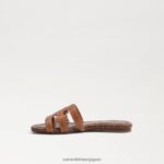 jp Sam Edelman 子供たち ベイスライドサンダル サドル 4NFV0P887 履物 - Image 4