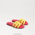 jp Sam Edelman 子供たち ベイスライドサンダル ミモザイエロー/ウルトラフューシャ 4NFV0P886 履物