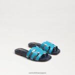 jp Sam Edelman 子供たち ベイスライドサンダル ミロスブルー/ハドソンネイビー 4NFV0P884 履物