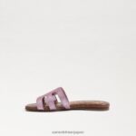 jp Sam Edelman 子供たち ベイスライドサンダル ライラッククォーツ 4NFV0P892 履物 - Image 4