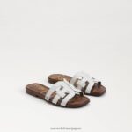 jp Sam Edelman 子供たち ベイスライドサンダル 明るい白色 4NFV0P890 履物