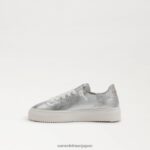 jp Sam Edelman 子供たち ポピー レースアップスニーカー ソフトシルバー 4NFV0P923 履物 - Image 4