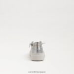 jp Sam Edelman 子供たち ポピー レースアップスニーカー ソフトシルバー 4NFV0P923 履物 - Image 5