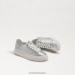 jp Sam Edelman 子供たち ポピー レースアップスニーカー ソフトシルバー 4NFV0P923 履物 - Image 7