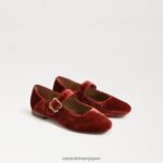 jp Sam Edelman 子供たち マイケル・メリー・ジェーン キャニオンオレンジベルベット 4NFV0P912 履物