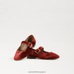 jp Sam Edelman 子供たち マイケル・メリー・ジェーン キャニオンオレンジベルベット 4NFV0P912 履物 - Image 7