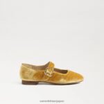 jp Sam Edelman 子供たち マイケル・メリー・ジェーン サフランベルベット 4NFV0P913 履物 - Image 2