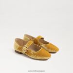 jp Sam Edelman 子供たち マイケル・メリー・ジェーン サフランベルベット 4NFV0P913 履物